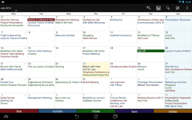Business Calendar screenshot 19