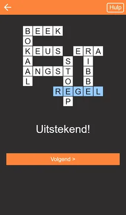 Kruiswoordpuzzel Nederlands screenshot 6