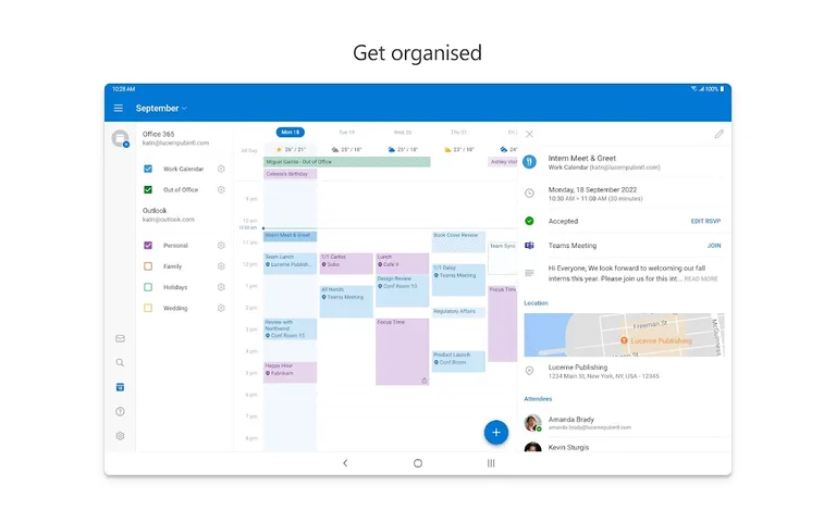 Microsoft Outlook screenshot 12