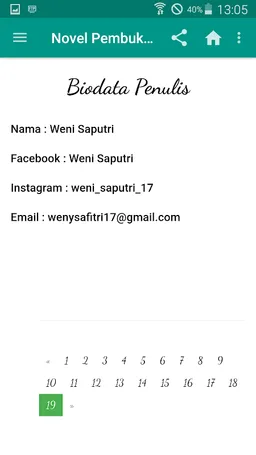 Novel Pembuktian screenshot 1