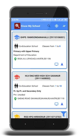KNOW MY SCHOOL - Karnataka screenshot 3