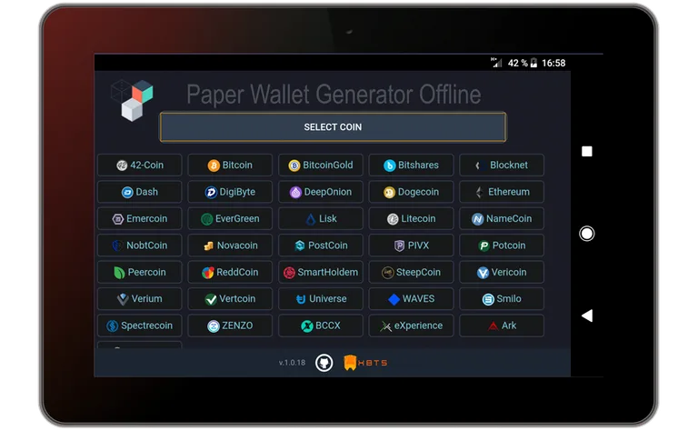 Paper Wallet Generator for Bitcoin & Altcoins screenshot 7
