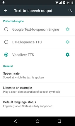 Vocalizer TTS Voice (English) screenshot 6