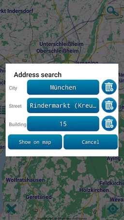 Map of Munich offline screenshot 3