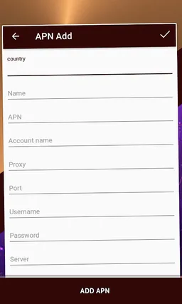 APN Settings screenshot 10