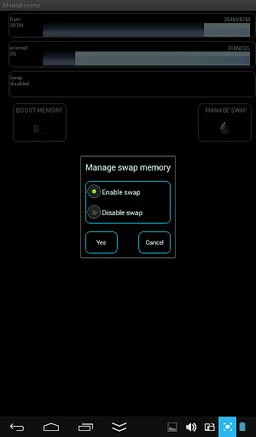 AMemoryTool Swap Enabler Root screenshot 1