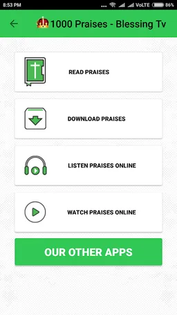 1000 Praises - Blessing Tv (New) screenshot 2