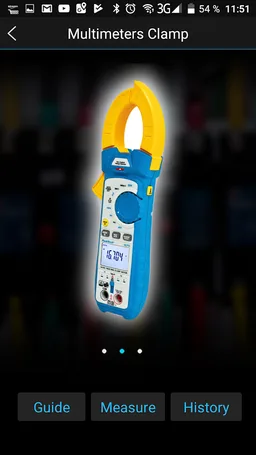 PeakTech Meter App (Bt 4.0) screenshot 2