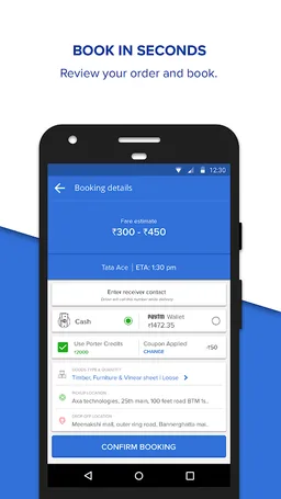 Porter - Hire trucks for every need screenshot 2