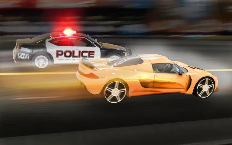 Extreme Police Chase 2-Impossible Stunt Car Racing screenshot 1