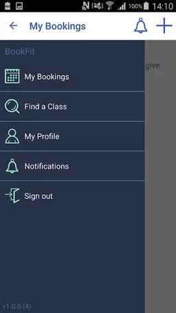 BookFit screenshot 1