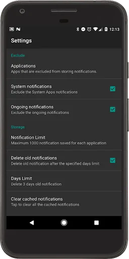 Recent Notification screenshot 7
