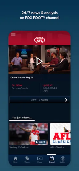 Watch AFL screenshot 5