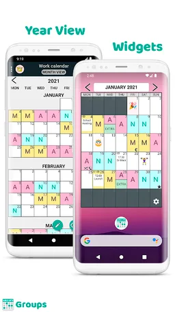 GROUPS work & family calendar screenshot 3