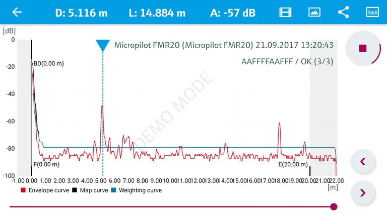 Endress+Hauser SmartBlue screenshot 7