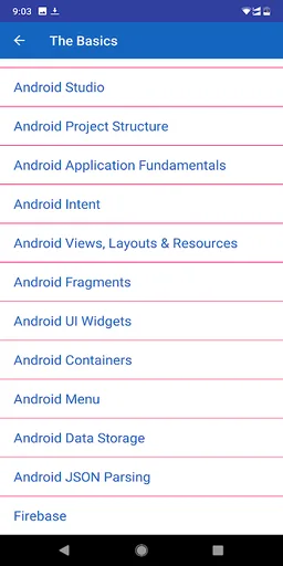Learn Android App Development: Tutorials screenshot 5