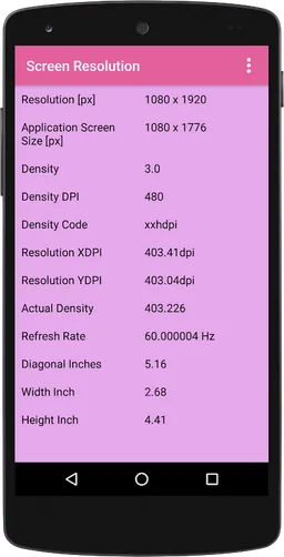Screen Resolution & Dead Pixel Test screenshot 1