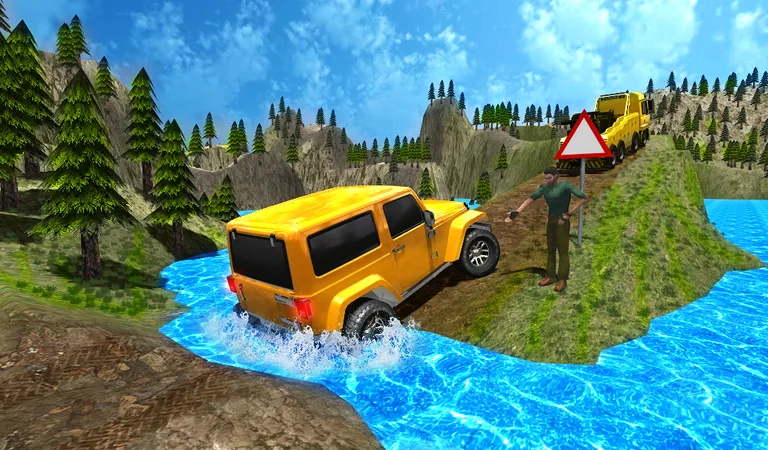 Offroad Racing 3D screenshot 1