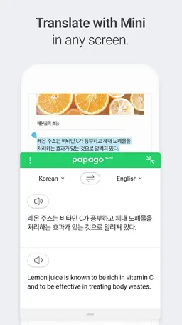 Naver Papago - AI Translator screenshot 1