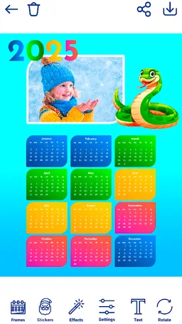 Calendar Photo Frames 2025 screenshot 6