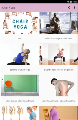 CHAIR YOGA screenshot 3