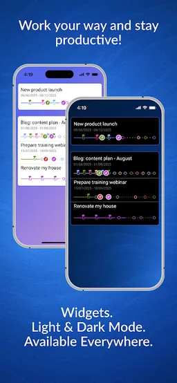 WinGo Plan: goals & projects screenshot 7