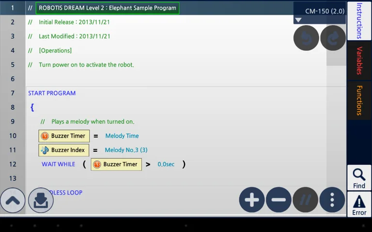 R+m.Task 2.0 (ROBOTIS) screenshot 7