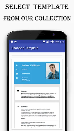 Resume Builder CV Maker screenshot 8