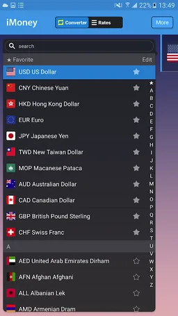 iMoney - Currency Converter screenshot 3