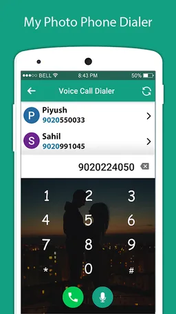 My Photo Phone Dialer screenshot 1