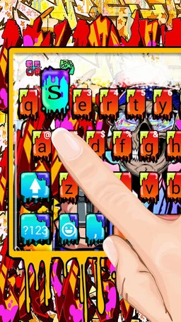 Gangster Graffiti Keyboard The screenshot 4