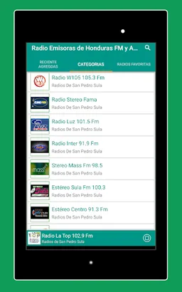 Radios Honduras FM and AM App screenshot 15