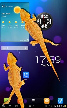 Lizard in phone funny joke screenshot 4