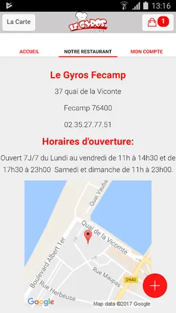 Le Gyros Fecamp screenshot 3