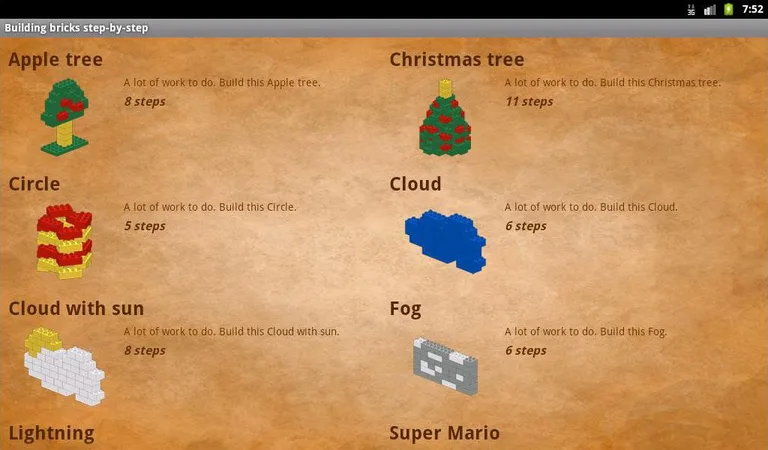 Building bricks step-by-step screenshot 11