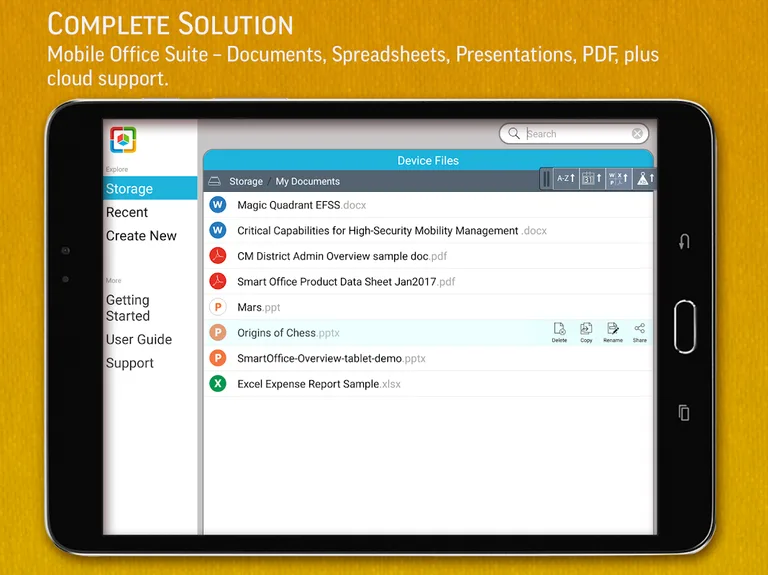 SmartOffice - View & Edit MS Office files & PDFs screenshot 6
