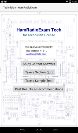HamRadioExam - Technician screenshot 1
