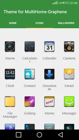 Theme for MultiHome-Graphene screenshot 2