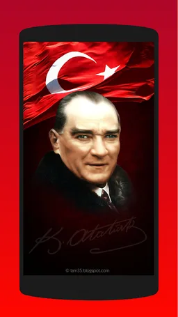 Atatürk Duvar Kağıtları : Mustafa Kemal Atatürk screenshot 1