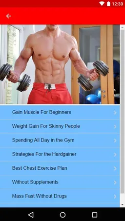 How to Gain Muscle screenshot 3