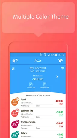 Mint - Income-Expense , Money Manager screenshot 7
