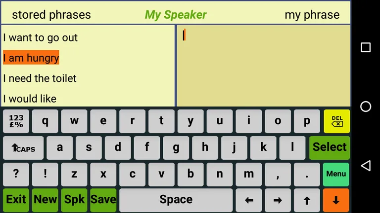 My Speaker AAC Lite screenshot 3