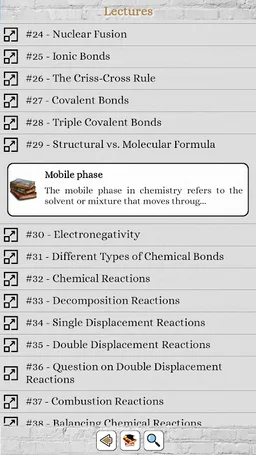 Chemistry Lectures screenshot 2