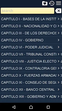 Constitution of Chile screenshot 4