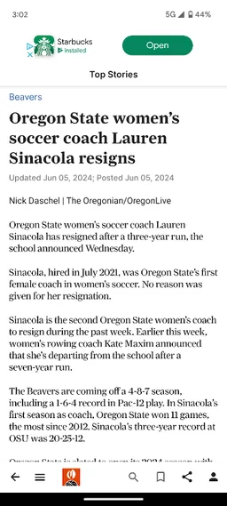 OregonLive: OSU Hoops News screenshot 2