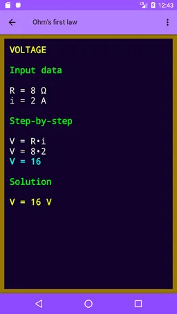 Physics Formula Calculator screenshot 3