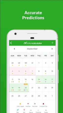 Ovu: Ovulation Calculator & Fertility screenshot 2
