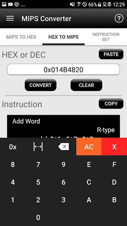 MIPS Converter screenshot 8