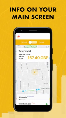 TaxiF Driver - Be the Captain! screenshot 1