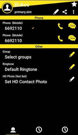 Theme Rocketdial Mixer Yellow screenshot 4